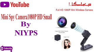 Newest 2020 NIYPS HD Mini Spy Hidden Camera Night Vision WHY YOU SHOULD BUY ONE [upl. by Siravaj797]