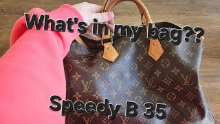 Whats in my bag  Speedy B 35 [upl. by Phippen]