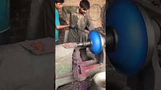 Amazing Technique For Turning Used Oil Drums Into Bowls zeeshanzafer viralvideo ytshort [upl. by Ardisj864]