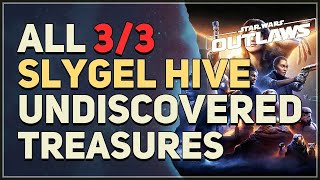 All Slygel Hive Undiscovered Treasures Locations Star Wars Outlaws [upl. by Irem]