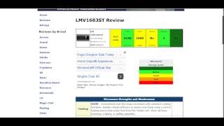 LG LMV1683ST Microwave Review [upl. by Krenek95]