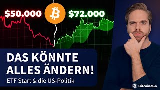 ACHTUNG DAS könnte alles für Bitcoin amp Ethereum verändern  Krypto News [upl. by Waldos]