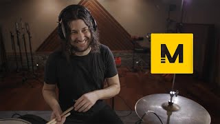 Ilan Rubin tries Acoustic Drums on Melodics  Can NIN drummer perfect a beginner lesson first time [upl. by Ateuqram]