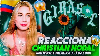 COLOMBIANA REACCIONA A Christian Nodal  Girasol  TIRADERA A J BALVIN [upl. by Nevile]