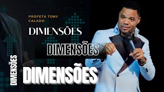 Dimensões No Espírito  Tony Calado [upl. by Assenab]