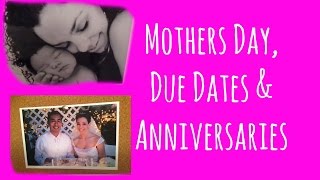 Mothers Day Due Dates amp Anniversaries [upl. by Adorl814]