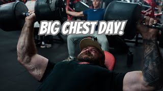 Big CHEST Day  My favourite chest machines for building MUSCLE [upl. by Anikes834]