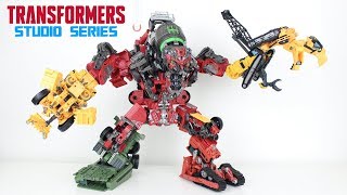 Transformers Studio Series DEVASTATOR Review [upl. by Naujet]