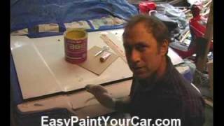 EASY How To Paint A Car  How To Paint Your Car Painting A Car Learn To Paint Car Putty Repair [upl. by Mylo]