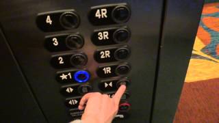 ThyssenKrupp Signa4 Hydraulic Service Elevator at Residence Inn by Marriott in Katy TX [upl. by Peonir]