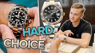 Rolex Dilemma Submariner Vs Datejust 41 [upl. by Inalan458]