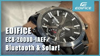 Unboxing The New Edifice ECB2000D1AEF [upl. by Atteuqaj958]