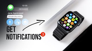 Apple Watch Doesnt Show Notifications 2021 Fix [upl. by Sinnek957]