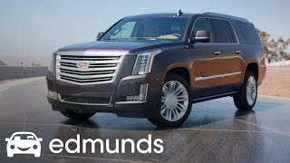 Does the 2018 Cadillac Escalade ESV Still Impress  Review  Edmunds [upl. by Olive]