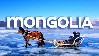 Mongolia Drone Tour 4K Country of History and Nature [upl. by Idnem]