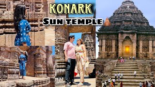 Konark Sun temple puri odisa  Puri to Bhuvneshwar  Day 4 [upl. by Prader]