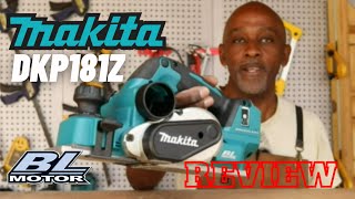 Review da Plaina a Bateria Makita Brushless DKP181z [upl. by Caddaric55]