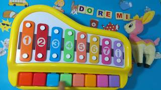 EASY DO Re MI Song piano xylophone tutorial nursery rhymes educational for kids 2020 episode [upl. by Conyers]