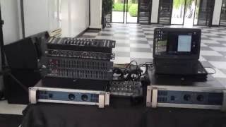 Tosunra p9500s amp p5000s testing at Amara Clubhouse Small Dream Sound System Cebu [upl. by Lobel425]