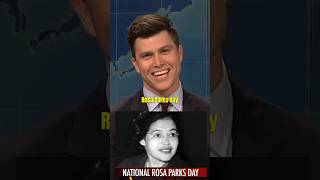 quotNATIONAL ROSA PARKS DAYquot 😱🤣 COLIN JOST shorts [upl. by Simmie692]