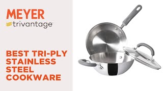 Meyer Trivantage  Best Triply Stainless Steel Cookware [upl. by Anstus]