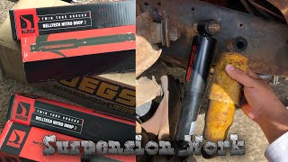 Belltech Drop Shocks on the C10 [upl. by Eseila]