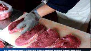 ¿Cómo cortar la carne adecuadamente [upl. by Dnallor]