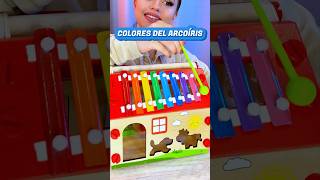 Colores del Arcoiris para niños pequeños  Vídeos educativos para niños shorts [upl. by Krefetz]