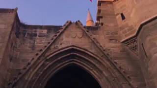 Gothic Cathedral Saint Sophia converted in Mosque North Nicosia [upl. by Hermon]