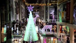 Toronto Eaton Centre Christmas Decorations [upl. by Nations760]