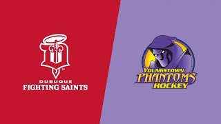 USHL Live  Dubuque Fighting Saints vs Youngstown Phantoms [upl. by Samala964]