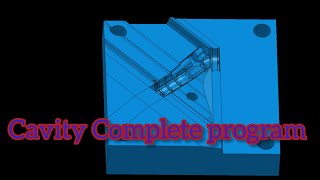 POWERMILL 2024 CAVITY COMPLETE PROGRAM  VMC PROGRAMMING  DELCAM delcam programmingcourse [upl. by Gnauq]