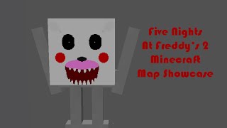 Five Nights At Freddys 2 Minecraft Demo Map Showcase [upl. by Ydnil]