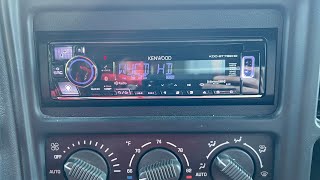 9906 Silverado radio and speaker install [upl. by Haliak]