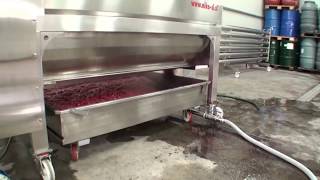 SRAML Aronia  Chokeberry Processing Line 2014 [upl. by Ahseiat136]