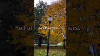 Fall at UMass Amherst [upl. by Azial]