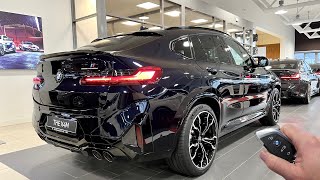 2022 BMW X4 M Competition facelift 510hp  Startup Sound interior and exterior   Super SUV [upl. by Osugi]