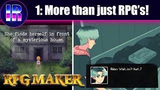 5 Types of Games you can make with RPG Maker  Part 1 [upl. by Doralin115]