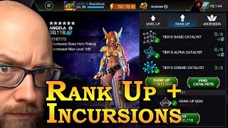 Angela Rank Up  Incursions NO HERC [upl. by Botzow387]