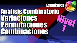 Variaciones Combinaciones Permutaciones Ejercicios Resueltos Nivel 1 [upl. by Orton417]