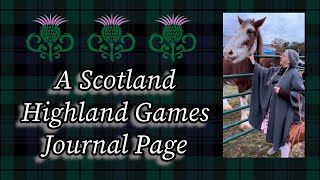 Scotland Highland Games Journal Page [upl. by Jarus]