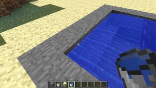 Vandfix i minecraft  Hvordan man for vand i svømming pool [upl. by Germana]