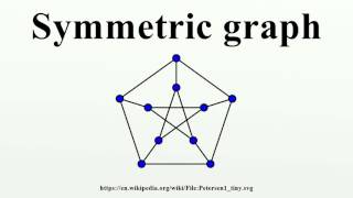 Symmetric graph [upl. by Aztinad536]