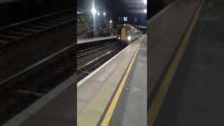 Trains pass at Rowley Regis station Nov 2024 train rowley [upl. by Nytsirc800]