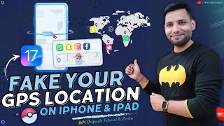 How to Fake GPS Location on iPhoneiPad for iOS 1718 2024 No Jailbreak [upl. by Bradman]