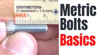 How Metric Bolts are Measured [upl. by Hasin]