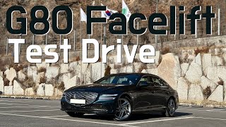 2024 Genesis G80 Facelift Test Drive  the Ultimate Genesis [upl. by Charles123]