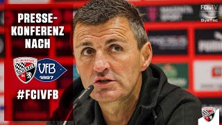 Schanzer Pressekonferenz nach FC Ingolstadt 04 vs VfB Oldenburg [upl. by Zat685]