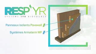 Sytème ITE biosourcé RESPYR  PAVATEX by SOPREMA [upl. by Etterraj477]