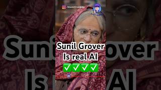 Sunil Grover is Real AI kapilsharma sunilgrover krushnaabhishek kikusharda [upl. by Latea]